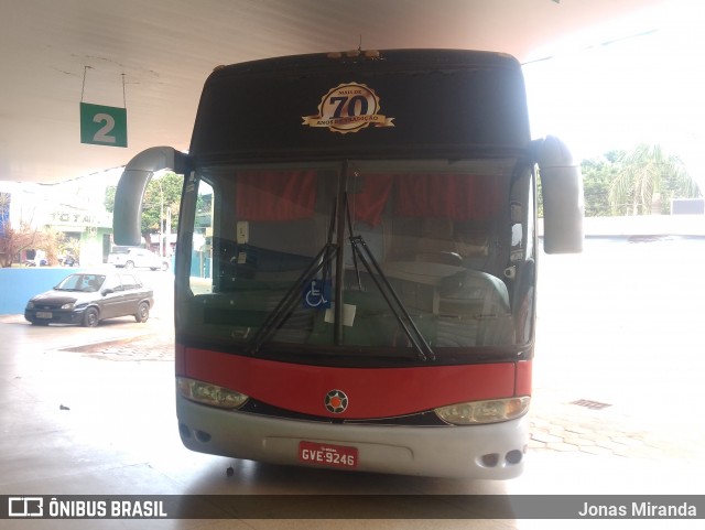 Expresso São Luiz 7570 na cidade de Quirinópolis, Goiás, Brasil, por Jonas Miranda. Número da foto: #12409635.