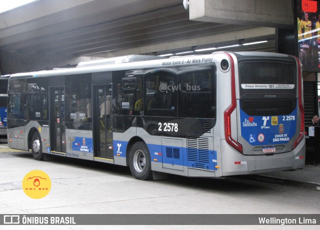 Sambaíba Transportes Urbanos 2 2578 na cidade de São Paulo, São Paulo, Brasil, por Wellington Lima. Número da foto: #12409484.
