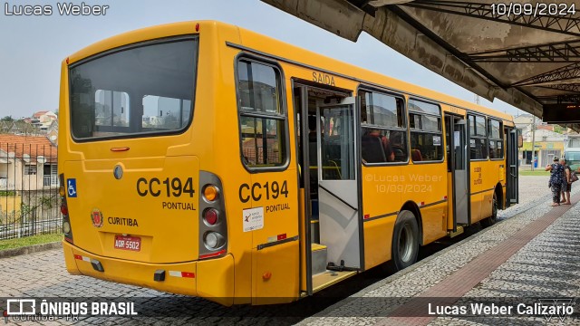 Auto Viação Santo Antônio CC194 na cidade de Curitiba, Paraná, Brasil, por Lucas Weber Calizario. Número da foto: #12409300.