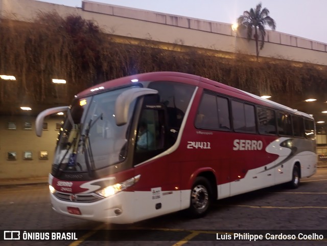 Viação Serro 24411 na cidade de Belo Horizonte, Minas Gerais, Brasil, por Luis Philippe Cardoso Coelho. Número da foto: #12411553.