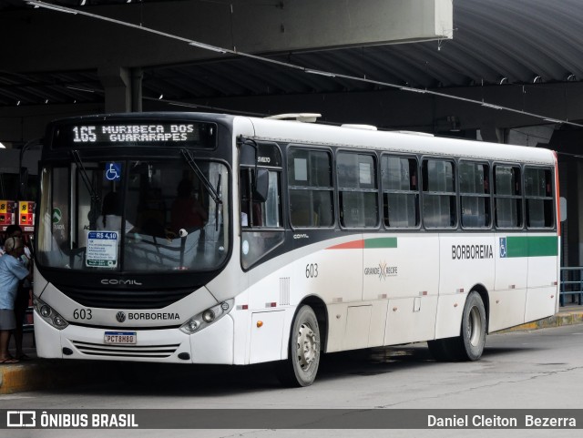 Borborema Imperial Transportes 603 na cidade de Jaboatão dos Guararapes, Pernambuco, Brasil, por Daniel Cleiton  Bezerra. Número da foto: #12411809.