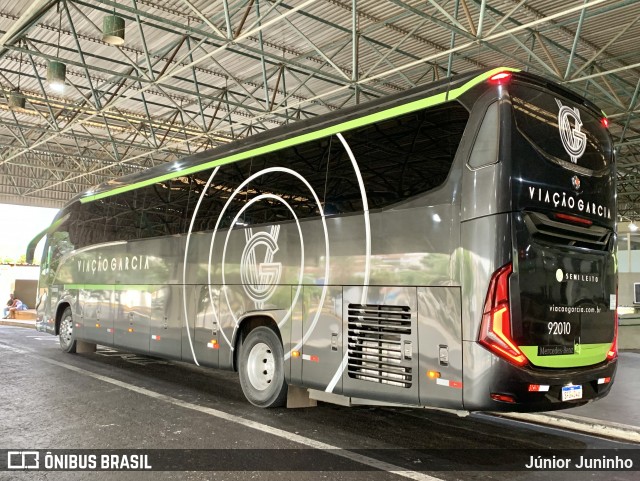 Viação Garcia 92010 na cidade de Bauru, São Paulo, Brasil, por Júnior Juninho. Número da foto: #12411526.
