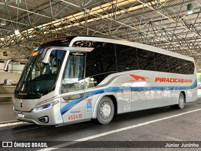Viação Piracicabana 452410 na cidade de Bauru, São Paulo, Brasil, por Júnior Juninho. Número da foto: #12411256.