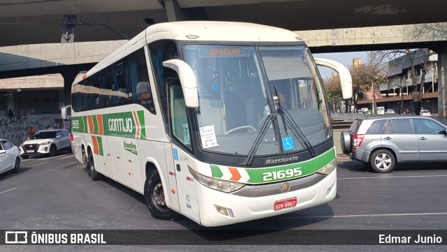 Empresa Gontijo de Transportes 21695 na cidade de Belo Horizonte, Minas Gerais, Brasil, por Edmar Junio. Número da foto: #12411251.