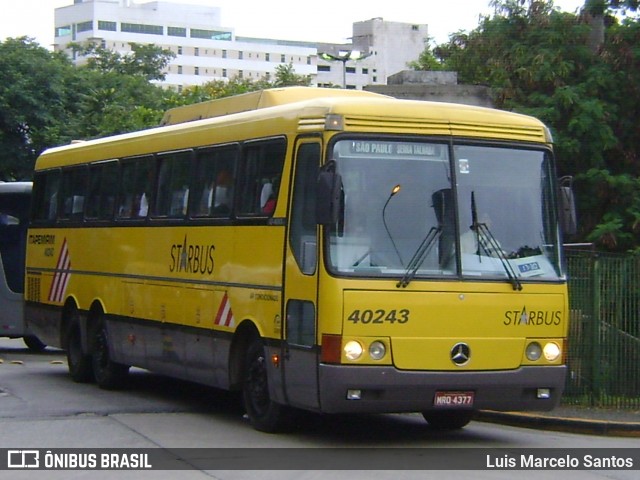 Viação Itapemirim 40243 na cidade de São Paulo, São Paulo, Brasil, por Luis Marcelo Santos. Número da foto: #12410516.