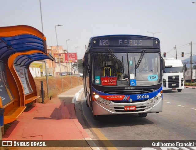 Auto Viação Urubupungá 20.049 na cidade de Santana de Parnaíba, São Paulo, Brasil, por Guilherme Francini. Número da foto: #12409688.