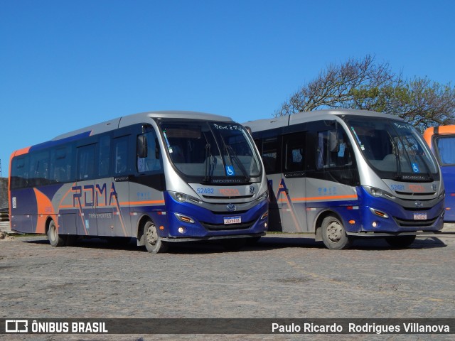 Roma Transportes 52482 na cidade de Rio Grande, Rio Grande do Sul, Brasil, por Paulo Ricardo  Rodrigues Villanova. Número da foto: #12410720.