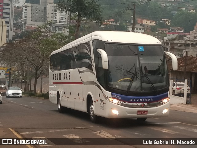 Reunidas Transportes Coletivos 30258 na cidade de Seara, Santa Catarina, Brasil, por Luís Gabriel H. Macedo. Número da foto: #12409740.