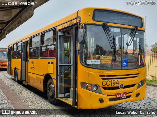 Auto Viação Santo Antônio CC194 na cidade de Curitiba, Paraná, Brasil, por Lucas Weber Calizario. Número da foto: #12409307.