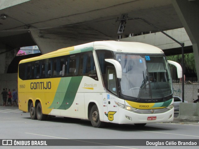 Empresa Gontijo de Transportes 19160 na cidade de Belo Horizonte, Minas Gerais, Brasil, por Douglas Célio Brandao. Número da foto: #12411660.