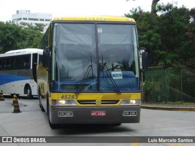 Viação Itapemirim 45283 na cidade de São Paulo, São Paulo, Brasil, por Luis Marcelo Santos. Número da foto: #12410542.