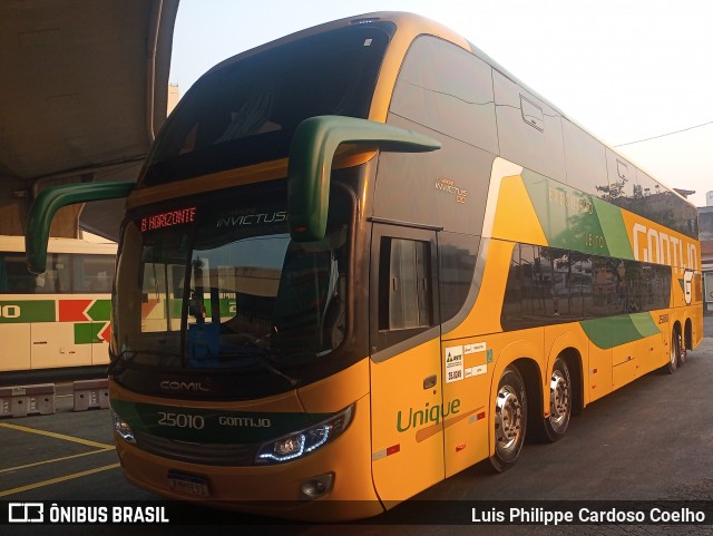 Empresa Gontijo de Transportes 25010 na cidade de Belo Horizonte, Minas Gerais, Brasil, por Luis Philippe Cardoso Coelho. Número da foto: #12411367.