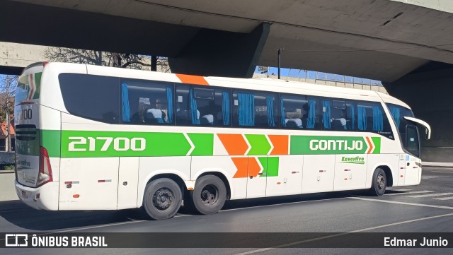 Empresa Gontijo de Transportes 21700 na cidade de Belo Horizonte, Minas Gerais, Brasil, por Edmar Junio. Número da foto: #12411270.
