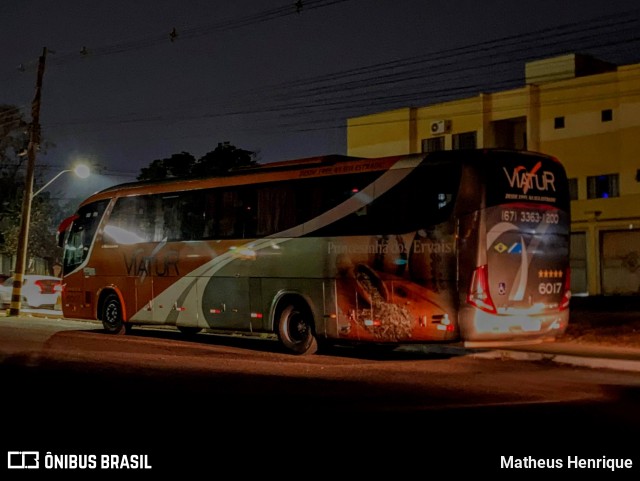 Viatur Transporte e Turismo 6017 na cidade de Dourados, Mato Grosso do Sul, Brasil, por Matheus Henrique. Número da foto: #12409991.