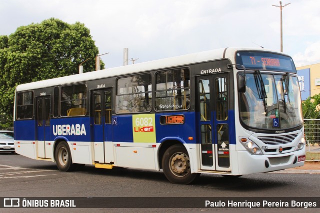 Empresa de Transportes Lider 6082 na cidade de Uberaba, Minas Gerais, Brasil, por Paulo Henrique Pereira Borges. Número da foto: #12410518.