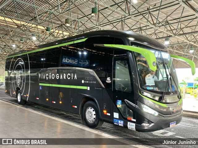 Viação Garcia 92010 na cidade de Bauru, São Paulo, Brasil, por Júnior Juninho. Número da foto: #12411577.