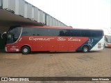 Expresso São Luiz 7570 na cidade de Quirinópolis, Goiás, Brasil, por Jonas Miranda. Número da foto: #12409640.