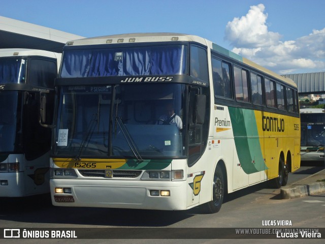 Empresa Gontijo de Transportes 15265 na cidade de Belo Horizonte, Minas Gerais, Brasil, por Lucas Vieira. Número da foto: #12414123.