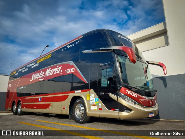 Santa Maria Fretamento e Turismo > Transportes Santa Maria(SP) 1600 na cidade de São Bernardo do Campo, São Paulo, Brasil, por Guilherme Silva. Número da foto: #12412488.