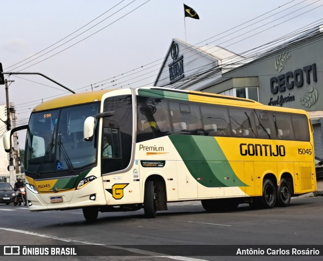 Empresa Gontijo de Transportes 15045 na cidade de Juiz de Fora, Minas Gerais, Brasil, por Antônio Carlos Rosário. Número da foto: #12414567.