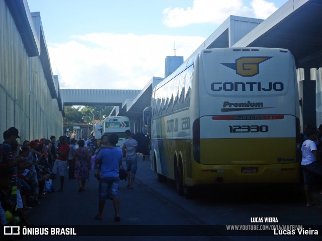 Empresa Gontijo de Transportes 12330 na cidade de Belo Horizonte, Minas Gerais, Brasil, por Lucas Vieira. Número da foto: #12414124.
