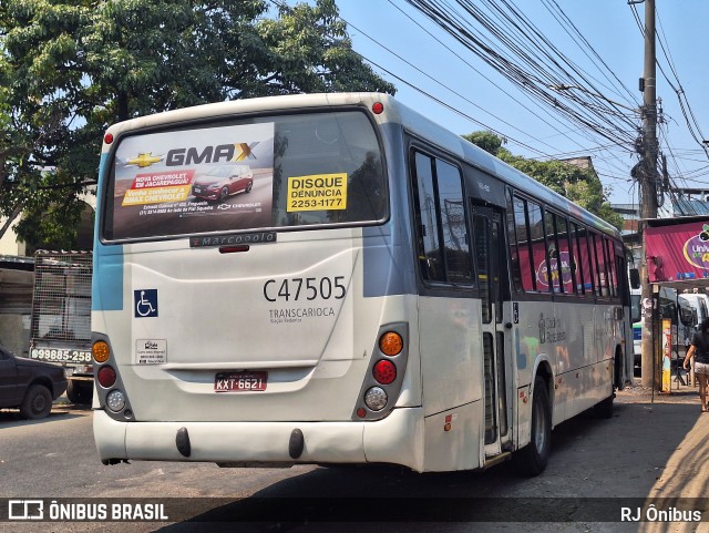 Viação Redentor C47505 na cidade de Rio de Janeiro, Rio de Janeiro, Brasil, por RJ Ônibus. Número da foto: #12414380.