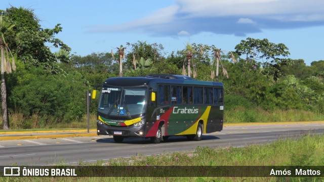 Rápido Crateús 132 na cidade de Eusébio, Ceará, Brasil, por Amós  Mattos. Número da foto: #12414001.