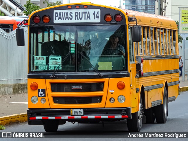 Autotransportes Pavas 00 na cidade de Mata Redonda, San José, San José, Costa Rica, por Andrés Martínez Rodríguez. Número da foto: #12414732.