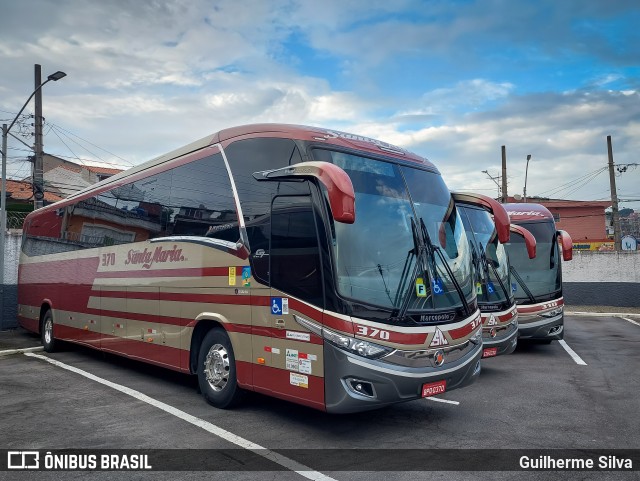 Santa Maria Fretamento e Turismo > Transportes Santa Maria(SP) 370 na cidade de São Bernardo do Campo, São Paulo, Brasil, por Guilherme Silva. Número da foto: #12412496.