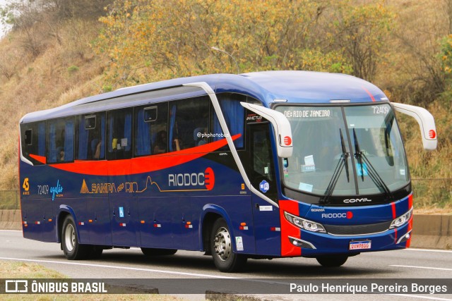 Viação Riodoce 72409 na cidade de Piraí, Rio de Janeiro, Brasil, por Paulo Henrique Pereira Borges. Número da foto: #12414739.