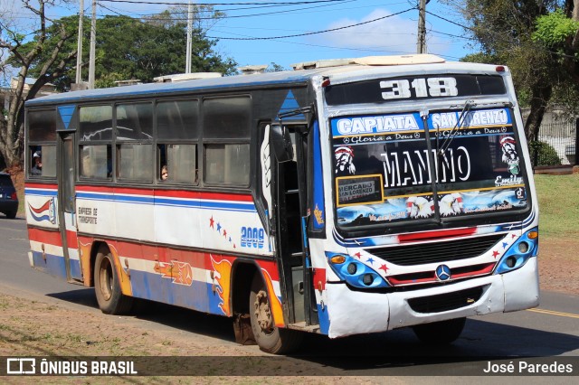 Nueva Generación de Servicios - Linea 318 2009 na cidade de Capiatá, Central, Paraguai, por José Paredes. Número da foto: #12414908.