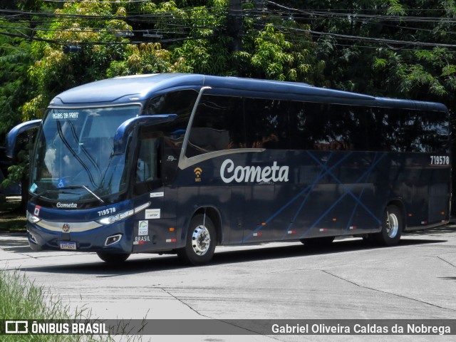 Viação Cometa 719578 na cidade de São Paulo, São Paulo, Brasil, por Gabriel Oliveira Caldas da Nobrega. Número da foto: #12414503.