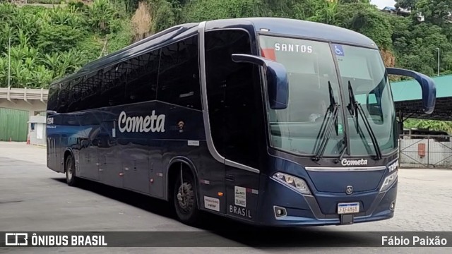 Viação Cometa 721540 na cidade de Santos, São Paulo, Brasil, por Fábio Paixão. Número da foto: #12414519.