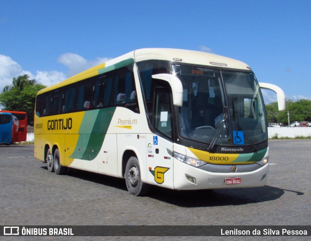 Empresa Gontijo de Transportes 18800 na cidade de Caruaru, Pernambuco, Brasil, por Lenilson da Silva Pessoa. Número da foto: #12413814.