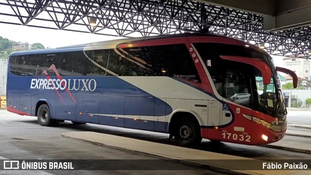 Expresso Luxo 17032 na cidade de Santos, São Paulo, Brasil, por Fábio Paixão. Número da foto: #12414535.
