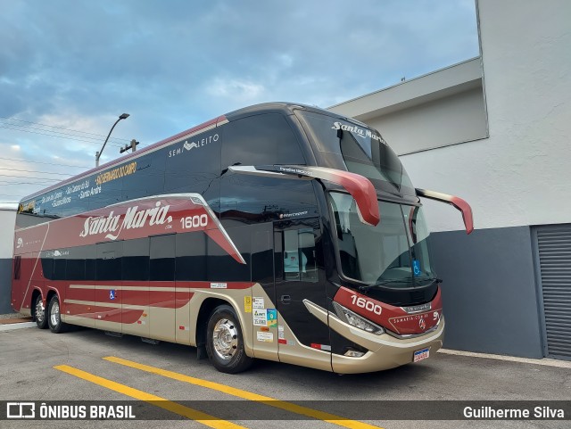 Santa Maria Fretamento e Turismo > Transportes Santa Maria(SP) 1600 na cidade de São Bernardo do Campo, São Paulo, Brasil, por Guilherme Silva. Número da foto: #12412498.