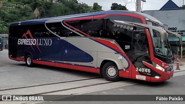 Expresso Luxo 24046 na cidade de Santos, São Paulo, Brasil, por Fábio Paixão. Número da foto: #12414600.