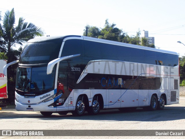Auto Viação Catarinense 323003 na cidade de Brusque, Santa Catarina, Brasil, por Daniel Cezari. Número da foto: #12414024.
