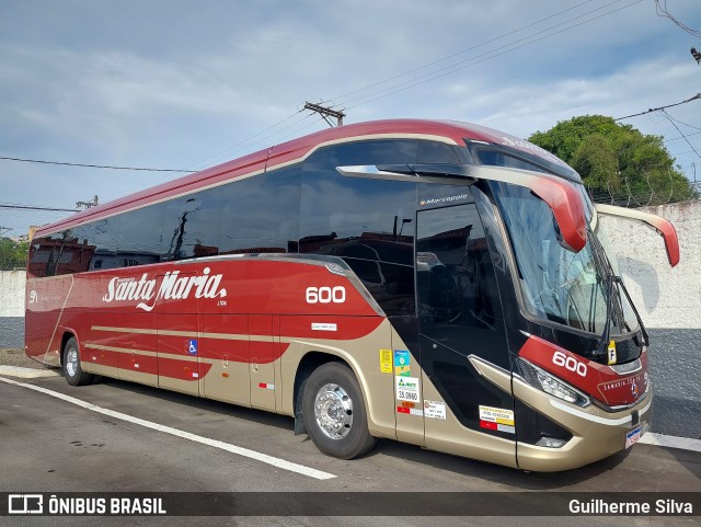 Santa Maria Fretamento e Turismo > Transportes Santa Maria(SP) 600 na cidade de São Bernardo do Campo, São Paulo, Brasil, por Guilherme Silva. Número da foto: #12412478.
