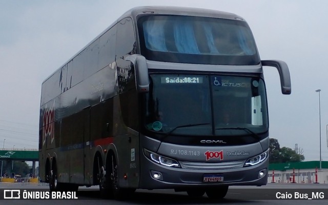 Auto Viação 1001 RJ 108.1143 na cidade de Magé, Rio de Janeiro, Brasil, por Caio Bus_MG. Número da foto: #12413267.