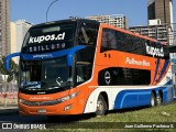 Pullman Bus 418 na cidade de Santiago, Santiago, Metropolitana de Santiago, Chile, por Juan Guillermo Pacheco S.. Número da foto: #:id.