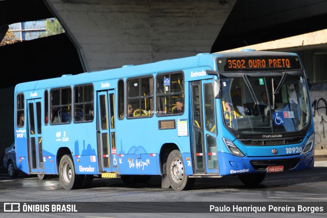 São Dimas Transportes 10920 na cidade de Belo Horizonte, Minas Gerais, Brasil, por Paulo Henrique Pereira Borges. Número da foto: #12416878.