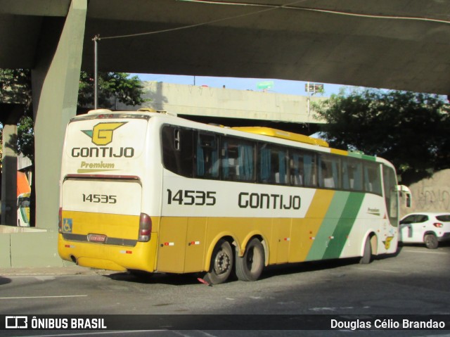 Empresa Gontijo de Transportes 14535 na cidade de Belo Horizonte, Minas Gerais, Brasil, por Douglas Célio Brandao. Número da foto: #12416533.