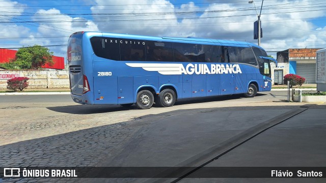 Viação Águia Branca 28180 na cidade de Cruz das Almas, Bahia, Brasil, por Flávio  Santos. Número da foto: #12415113.