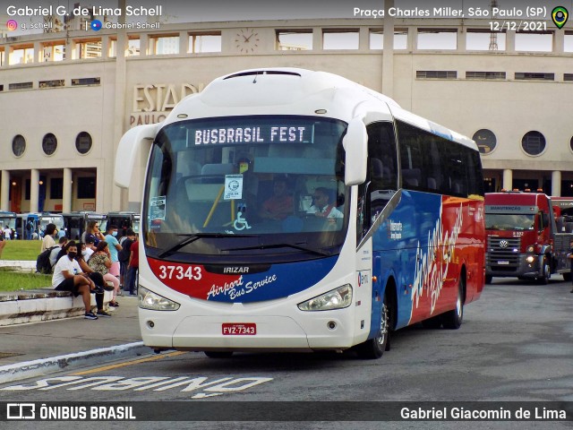 Airport Bus Service 37343 na cidade de São Paulo, São Paulo, Brasil, por Gabriel Giacomin de Lima. Número da foto: #12416825.