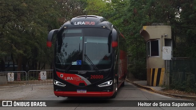 Lirabus 26009 na cidade de São Paulo, São Paulo, Brasil, por Heitor de Sena Sapaterro. Número da foto: #12415310.