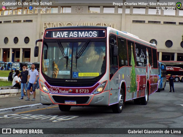 Auto Viação Transcap >> Auto Bless Transportes 8 5723 na cidade de São Paulo, São Paulo, Brasil, por Gabriel Giacomin de Lima. Número da foto: #12416833.