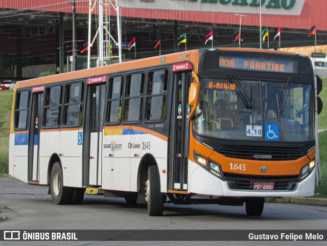 Itamaracá Transportes 1.645 na cidade de Paulista, Pernambuco, Brasil, por Gustavo Felipe Melo. Número da foto: #12417187.