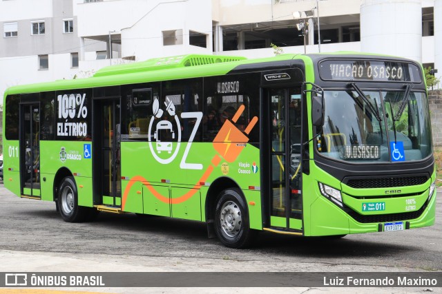 Viação Osasco 011 na cidade de Osasco, São Paulo, Brasil, por Luiz Fernando Maximo. Número da foto: #12416431.
