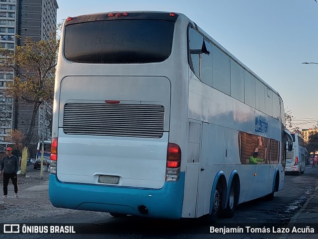 Pullman Setter CFWC41 na cidade de Estación Central, Santiago, Metropolitana de Santiago, Chile, por Benjamín Tomás Lazo Acuña. Número da foto: #12416154.